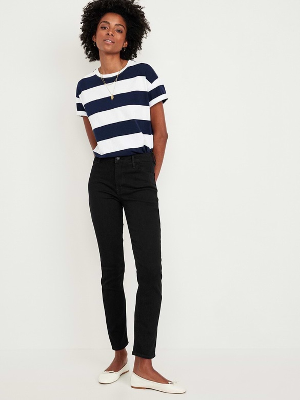 High-Waisted Wow Straight Ankle Jeans- Size 2 LONG